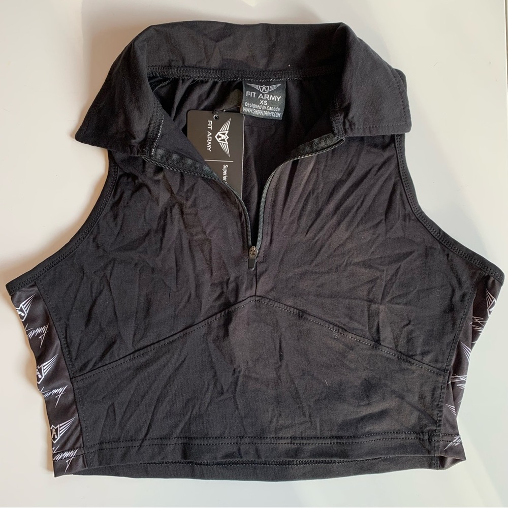 Xsmall black crop top